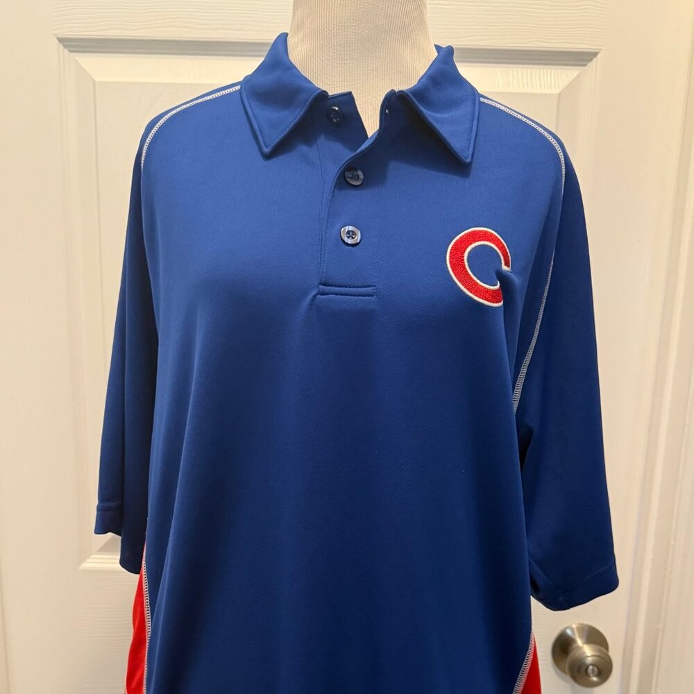 Chicago Cubs Collared Shirt by Majestic, Men's size L
